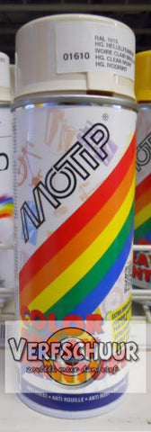 MOTIP Color Spray HG 400ml 01610 RAL1015 IVOORWIT