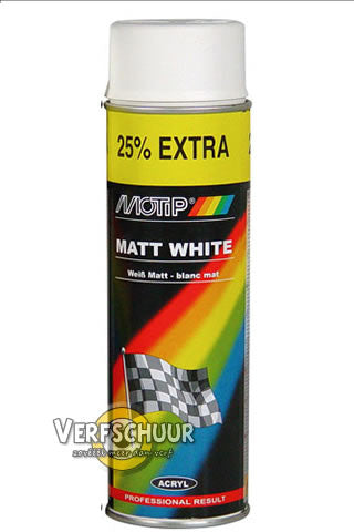 MOTIP acryl spray matt white 04002 500ml