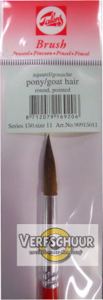 Talens aquarel gouache penseel pony geitenhaar serie 150 nr. 11 90915011