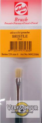 Talens Olie en acryl penseel varkenshaar serie 220 nr. 6 90922006