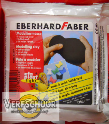 Fimo air light boetseerklei 125 gr, zwart 9/1/8133