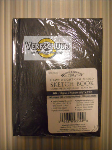 W&N Schetsboek gebonden 170gr 48 vellen A6 6673005