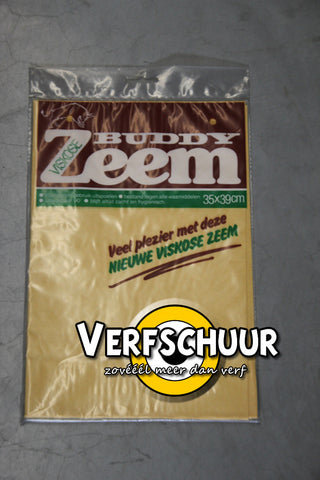 Buddy synthetisch zeemvel zonder gaatjes