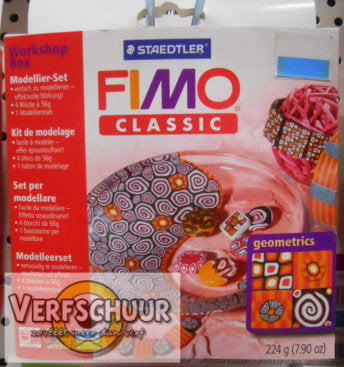 Fimo classic workshop box - "geometrics" 8003 30 L1