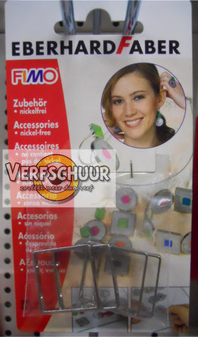 Fimo blister vierkant kader 25 x 25 mm, 4 st 8625 22