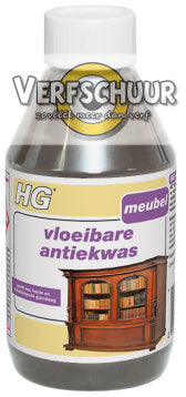 HG Vloeibare antiekwas bruin 300ml