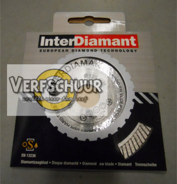 Diamantschijf nat. droog 125x10.0x1.2x22.2mm 1 stuks A50881061