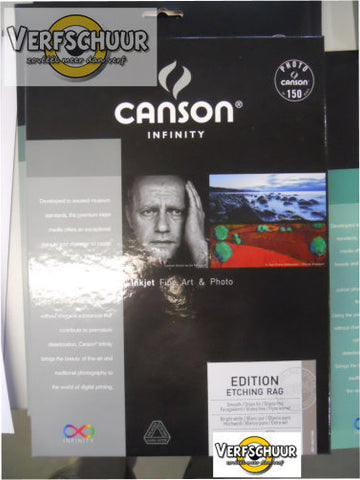 Canson Edition Etching Rag 310gr A4 25v C206211006