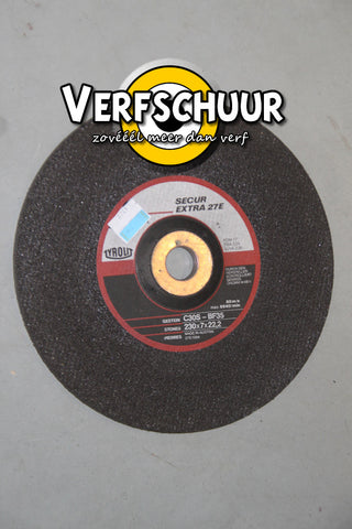 Afbraamschijf hol steen 230x7x22.2