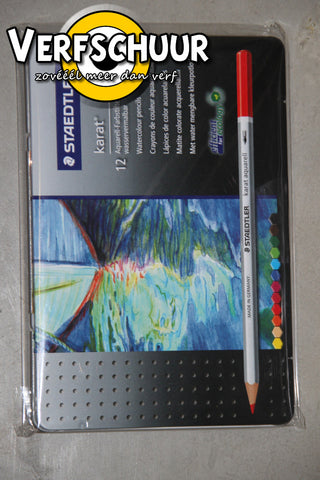 karat aquarell kleurpotlood - set 12 st 125 M12