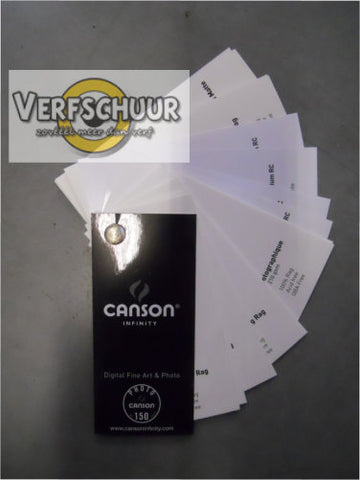 Canson 2 stalenwaaiers Infinity 5x11cm / 14,8x21cm 400021784 200002704