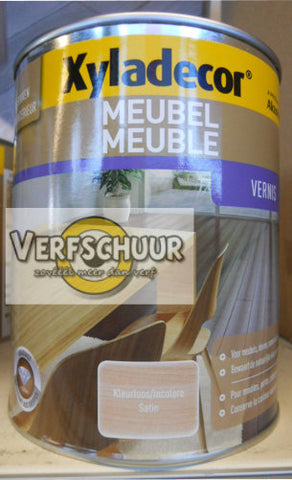 XY Meubelvernis Satin kleurloos 1 L