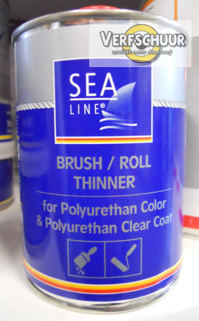 Sea Line Topcoat PU Lak Thinner Brush/Roll 250ml
