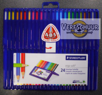 ergosoft kleurpotlood - Box 24 st 157 SB24