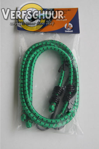 Jumbo 2 Elastieken 8mm 80cm + Haken Elastiek 80/2 2stuks