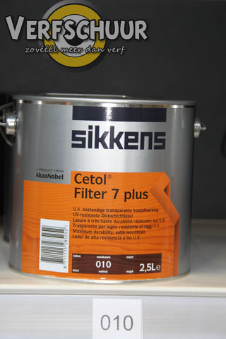 SIKKENS CETOL FILTER 7 PLUS - NOTEN 2.5L 010