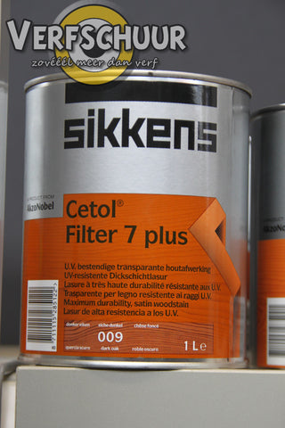 SIKKENS CETOL FILTER 7 PLUS - DONKER EIKEN 1L 009
