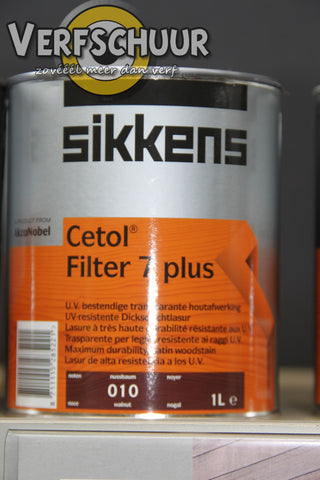 SIKKENS CETOL FILTER 7 PLUS - NOTEN 1L 010