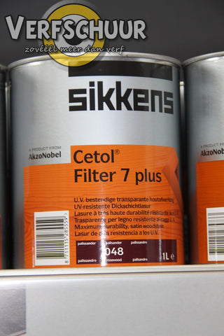 SIKKENS CETOL FILTER 7 PLUS - PALISSANDER 1L 048