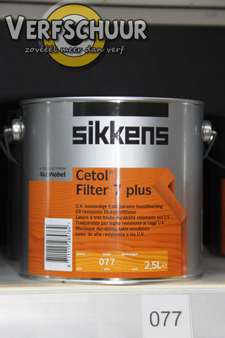 SIKKENS CETOL FILTER 7 PLUS - GRENEN 2.5L 077