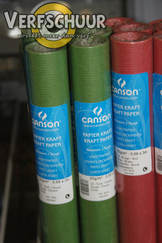 Canson kraftpapier groen 65g/m 0.68x3m C200004293