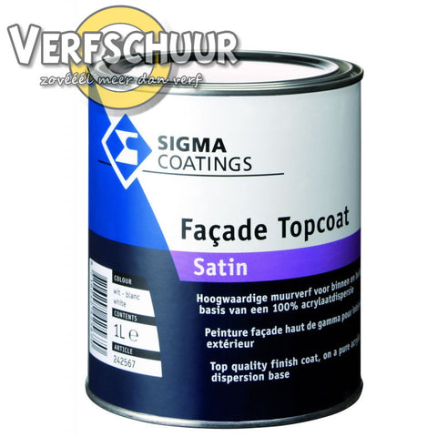 SIGMA FACADE TOPCOAT WIT 2.5 L
