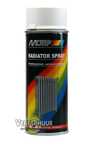 MOTIP Radiator Spray ZG 400ml 302705 RAL9010 WHITE