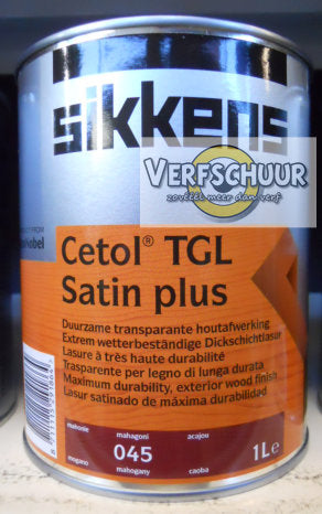 SIKKENS CETOL TGL SATIN PLUS - MAHONIE 1L 045