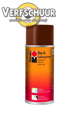 Do-it colorspray 047 donkerbruin 150ml