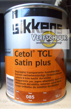 SIKKENS CETOL TGL SATIN PLUS - TEAK 1L 085