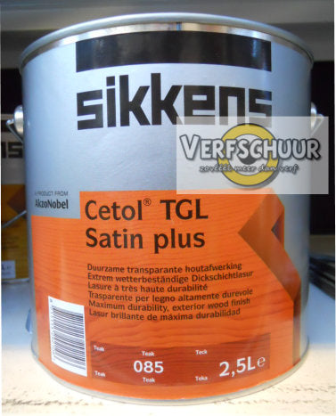 SIKKENS CETOL TGL SATIN PLUS - TEAK 2.5L 085