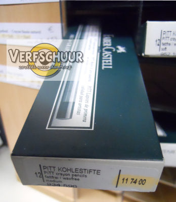 Faber-Castell Houtskoolpotlood Medium 117400 1 stuk