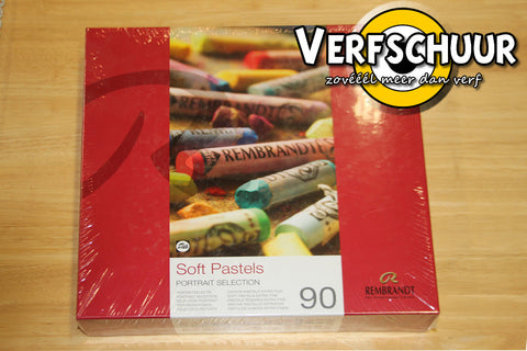 Rembrandt Softpastels luxe set kleur:M01 (300C90P) serie:Portrait Selection