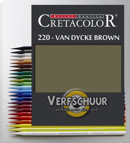 Aqua – monolith van dycke brown 252 20