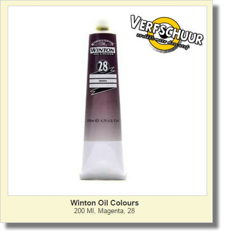 W&N. WINTON OIL COL. TUBE 200 ML. magenta 28 1437380