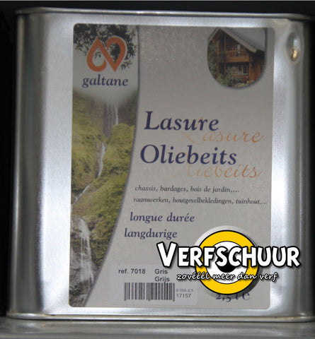 Oliebeits grijs 7018 2.5L