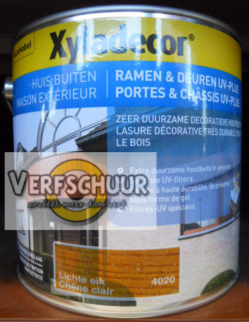 XYLADECOR RAMEN & DEUREN UV-PLUS 4020 LICHTE EIK 2.5L