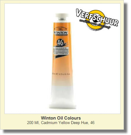 W&N. WINTON OIL COL. TUBE 200 ML. cad.yell.dp 46 1437115