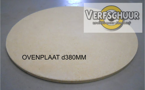 Ovenplaat rond d380x10mm sm-4926