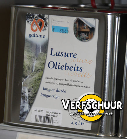 Oliebeits oxidegeel 7020 2.5L