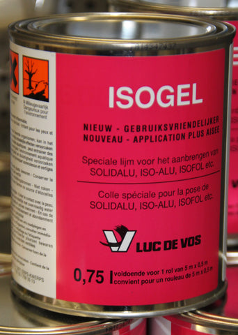 Isogel lijm voor solidalu 0.75L