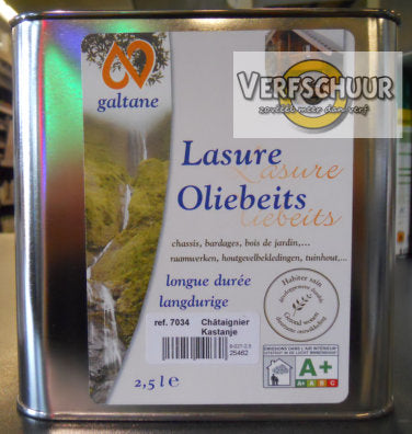 Oliebeits kastanje 7034 2.5L