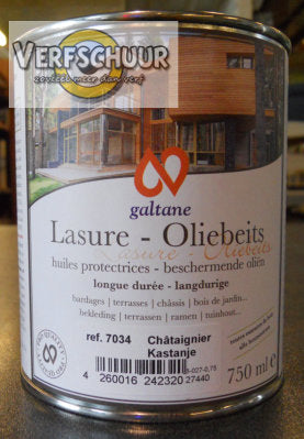 Oliebeits kastanje 7034 0.75L