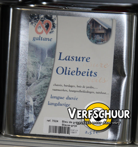 Oliebeits blauw-grijs 7024 2.5L