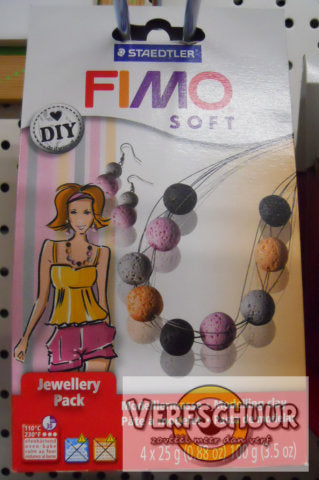 Fimo Soft DIY juwelenset (4x25g)'Coral' 8025 07