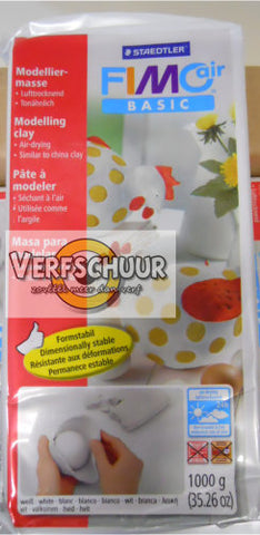 Fimo air boetseerklei 1kg, wit 8101-0