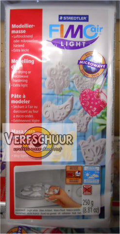 Fimo air light boetseerklei microwave 250 gr, wit 8131-0