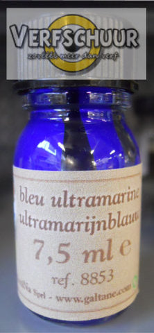 Pigment waterbasis ultramarijnblauw 7.5ml 8853