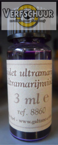 Pigment waterbasis ultramarijnviolet 3ml 8860