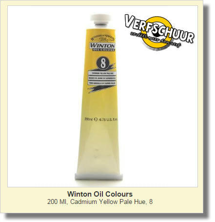 W&N. WINTON OIL COL. TUBE 200 ML. cad.yel.pale 08 1437119